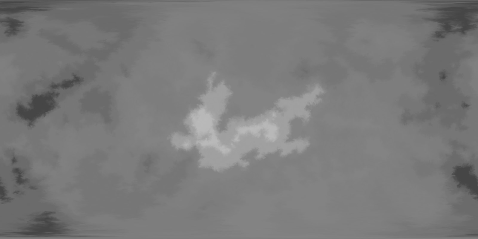 The world as a greyscale heightmap