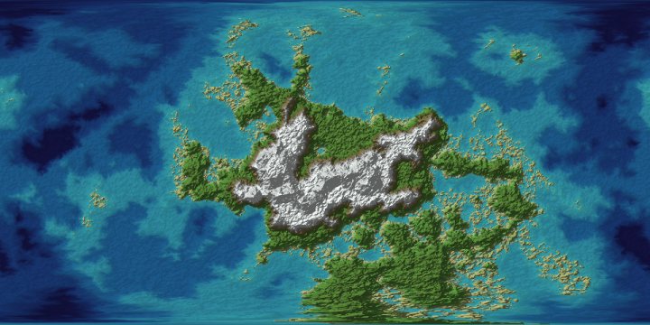 The same world, Equirectangular