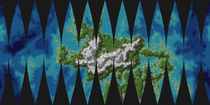 The same world, Interrupted sinusoidal
