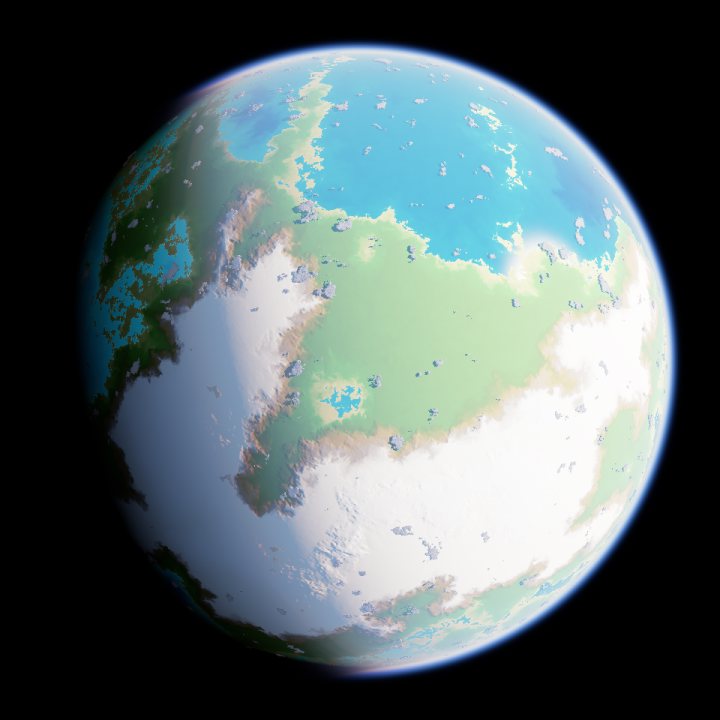 The same world, Raymarched 3D